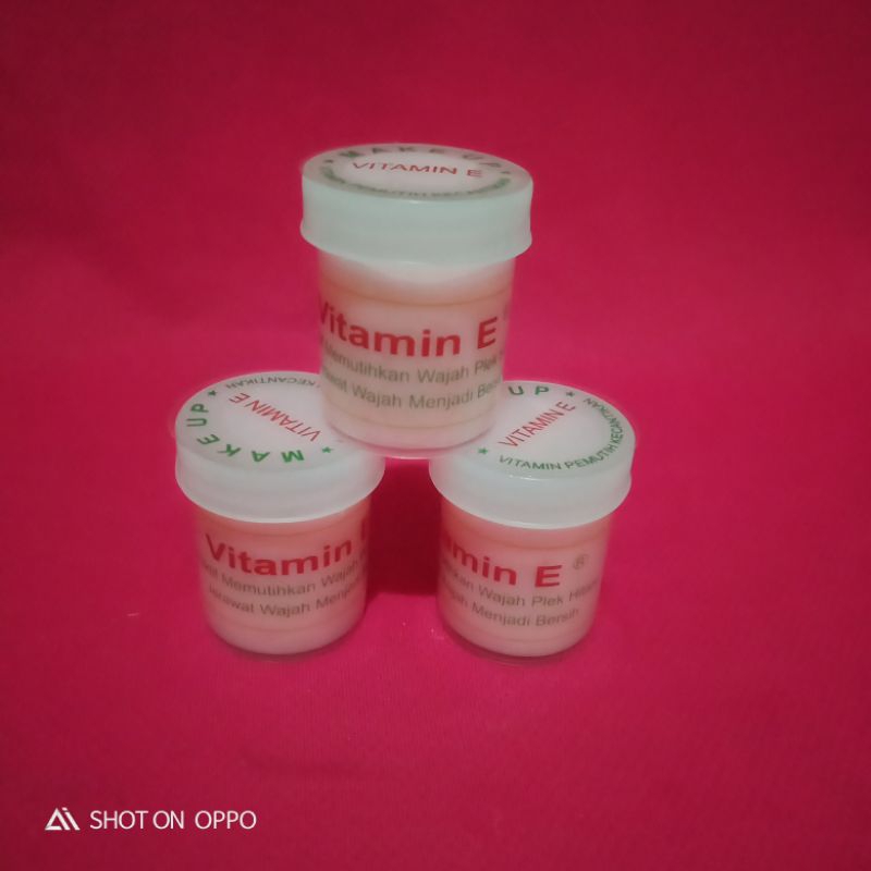 CREAM VITAMIN E PINK SUPER ORIGINAL KRIM PEMUTIH WAJAH VIT.E ECER