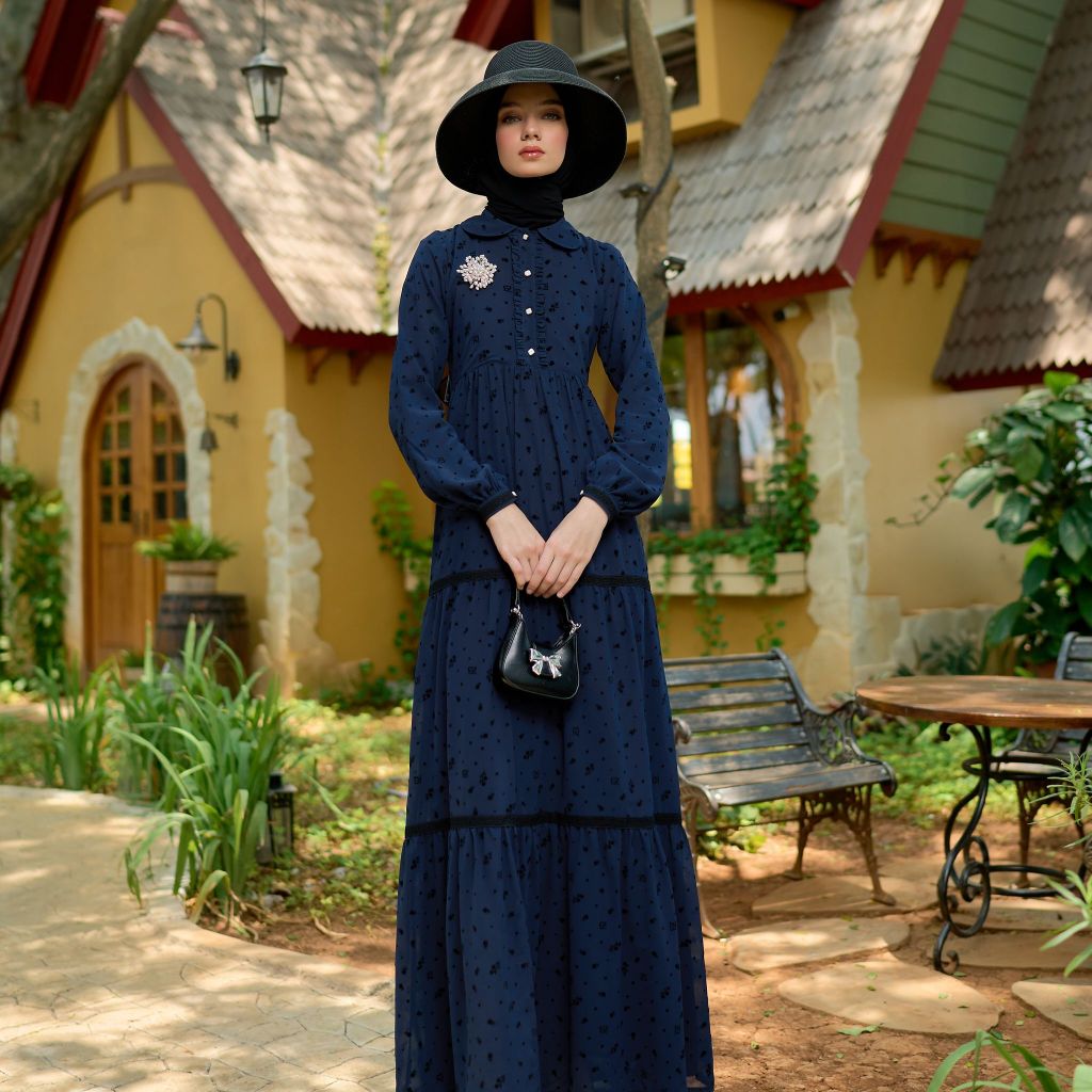 ZB - Arsya Dress - Dress Muslimah Cantik