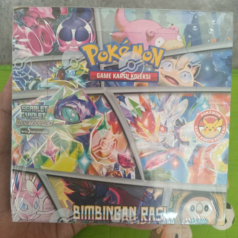 Kartu Pokemon Bimbingan Rasi Booster Box Bahasa Indonesia