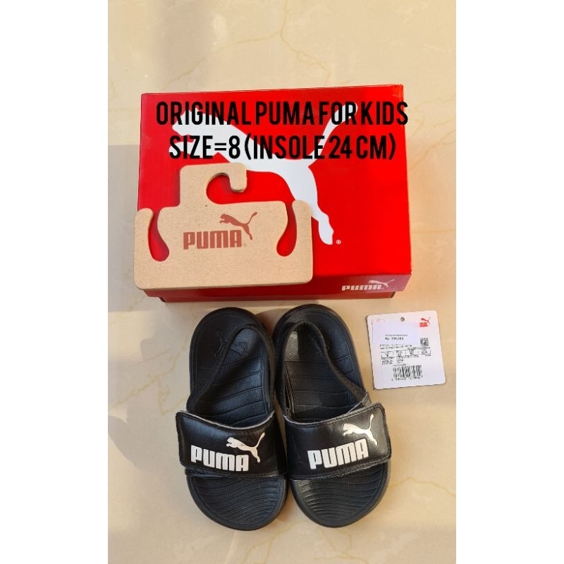Original Sandal Puma for Kids Size: 8