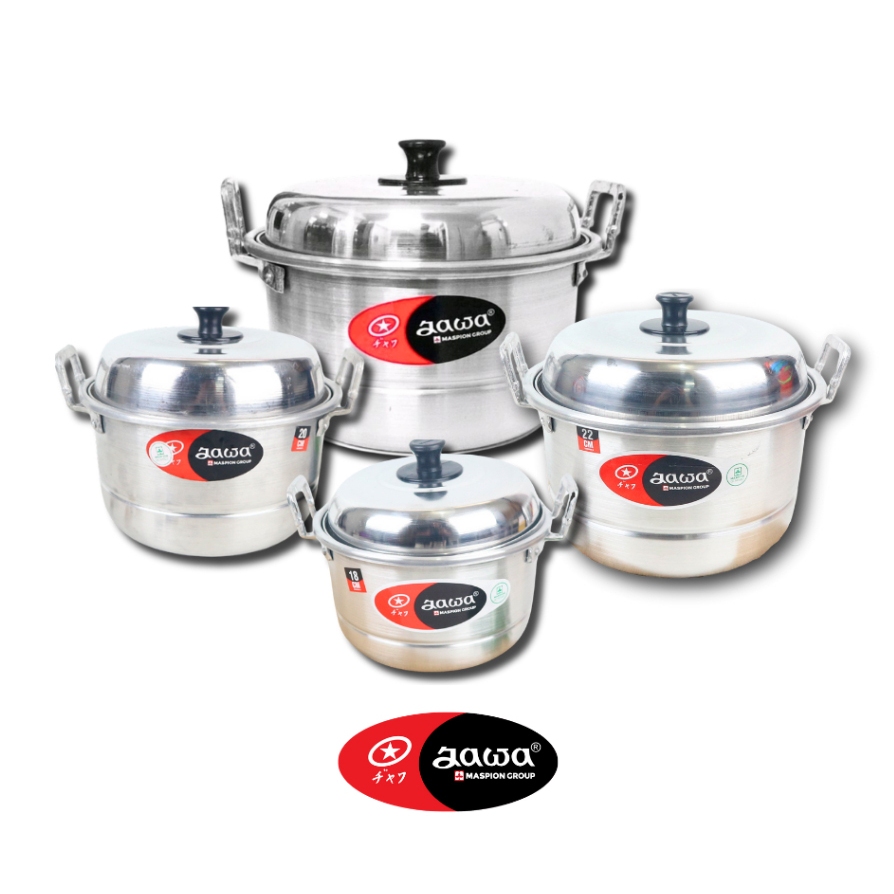 Dandang Ekonomi Jawa Panci Kukusan Maspion Ukuran 26 28 30 cm / Dandang Nasi