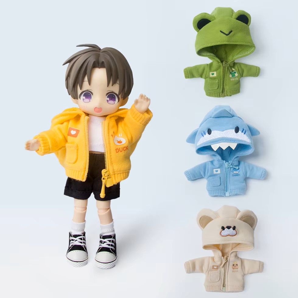 Nendoroid doll Clothes - YMY DOD doll - Animal Hoodie