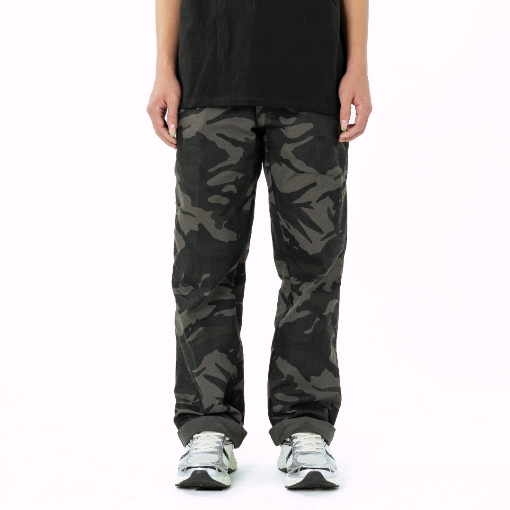 Celana Carpenter Pants Camo Thunderbear - Grozny Slim Straight
