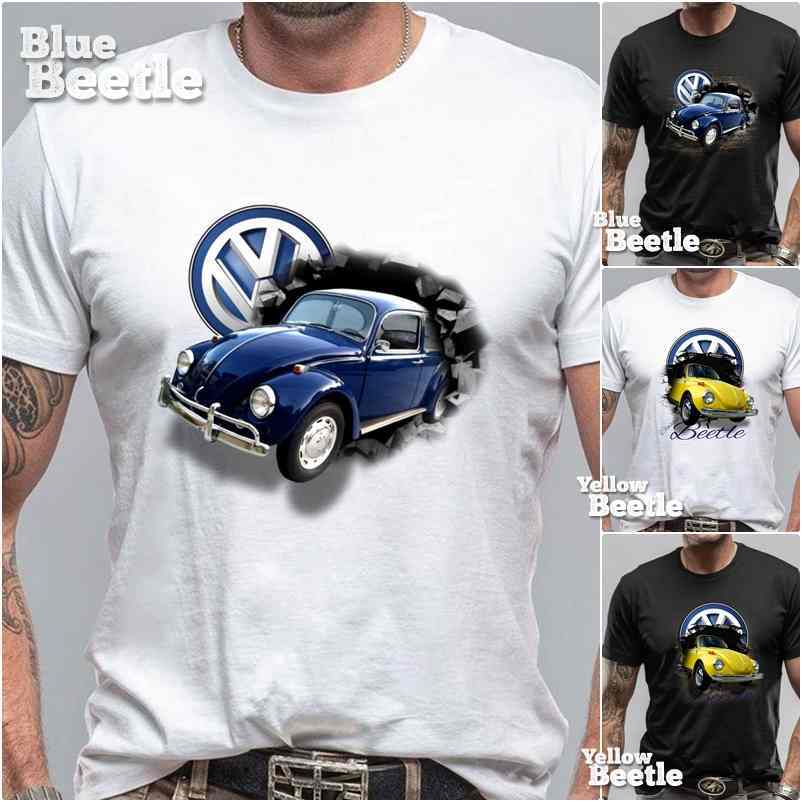 KAOS VW BEETLE | Baju Kaos VW KODOK | Yellow Beetle Kaos MOBIL KLASIK VW Lover Indonesia