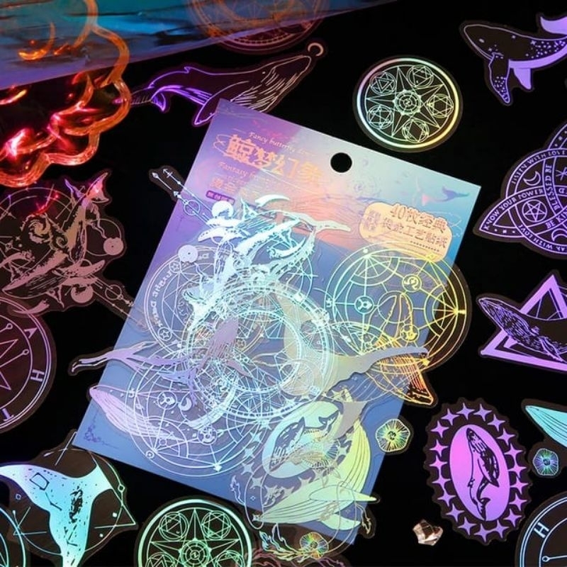 

STIKER HOLOGRAM WATERPROOF SEA STORIES