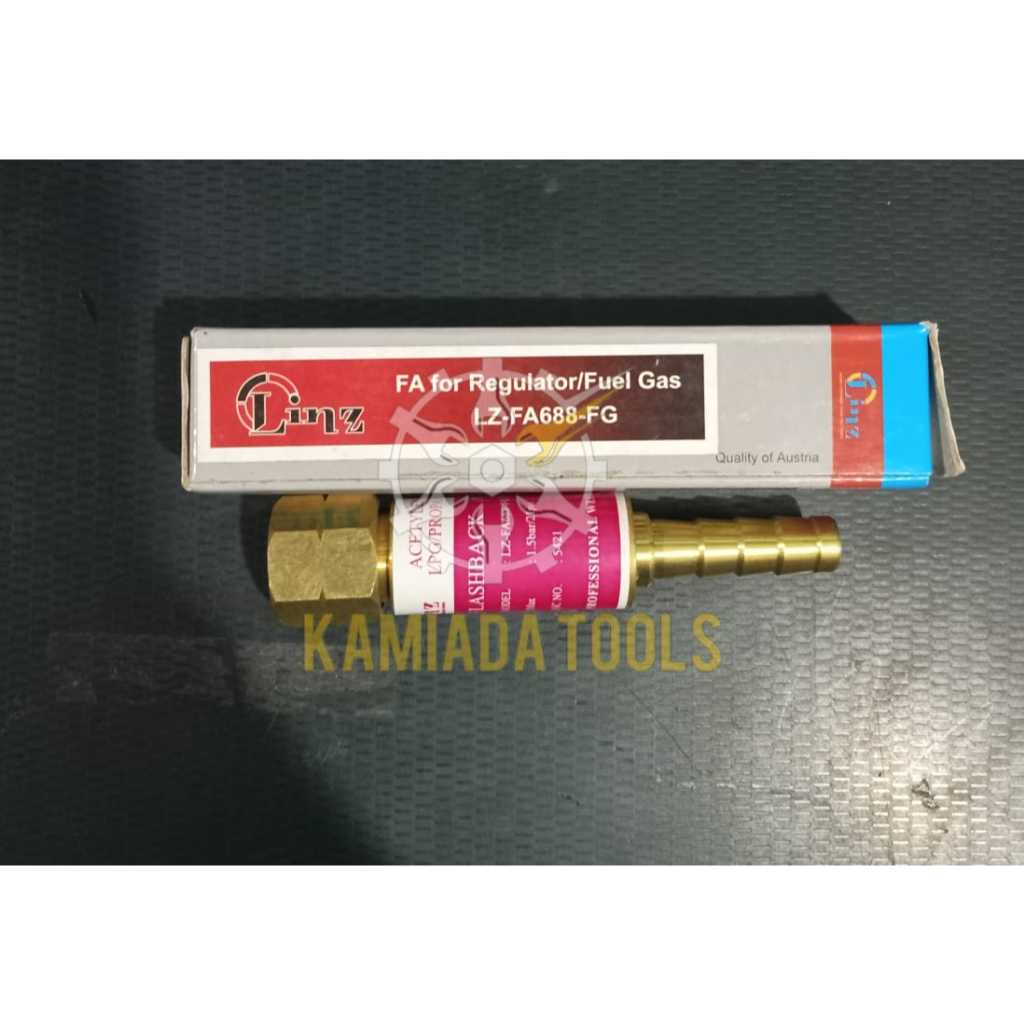 Flashback regulator/flashback arrestor/pengaman regulator las