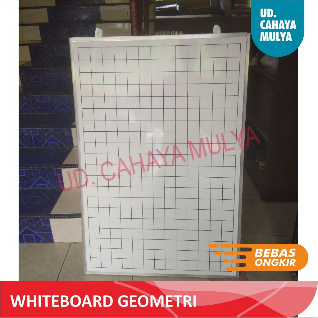 

Papan Tulis Kotak-kotak - Whiteboard Geometri