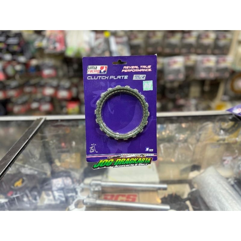 KAMPAS KOPLING UMA RACING JUPITER MX 135 MX OLD VIXION NVL ORIGINAL UMA RACING 1 SET ISI 4PCS