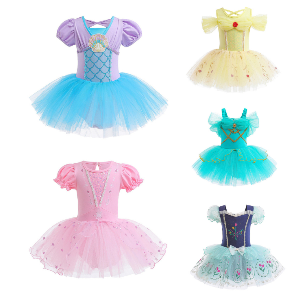 Fairyland |  Kostum Baju Balet Putri ANNA JASMINE ALADIN BELLE Rok  LUCU Tutu Balet IMPOR