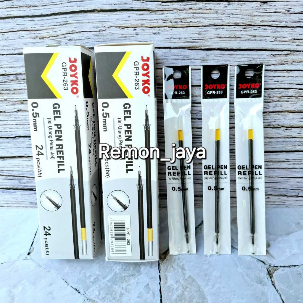 

Gel pen refill Joyko GPR-263 (isi ulang tinta) 24 pcs