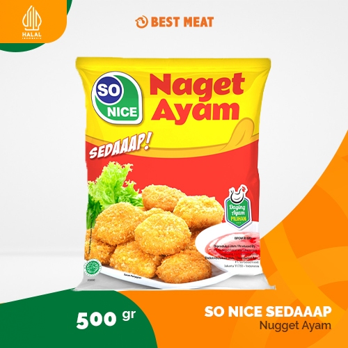 

Nugget Ayam Sedaaap So Nice 500gr