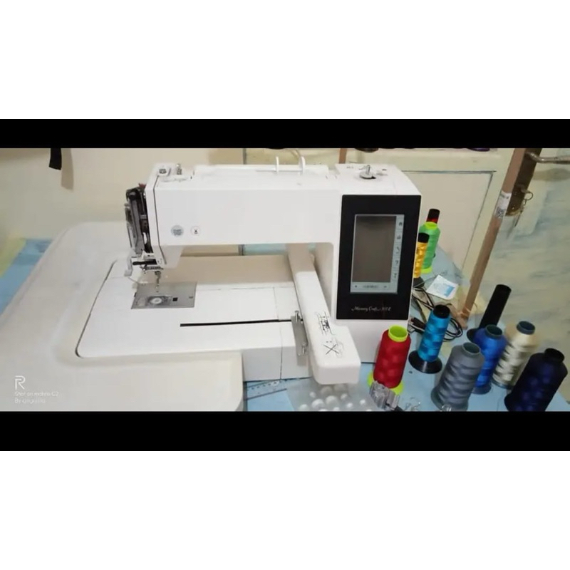mesin bordir potable janome mc 500 e second/ seken minus