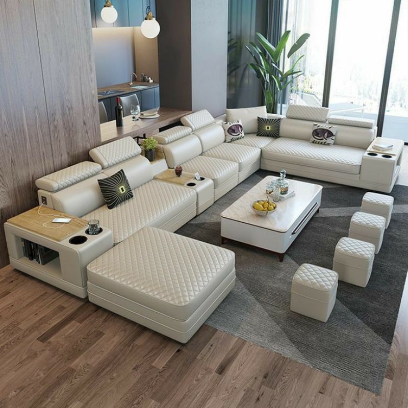 SOFA MINIMALIS LETER U | SOFA ELEGAN