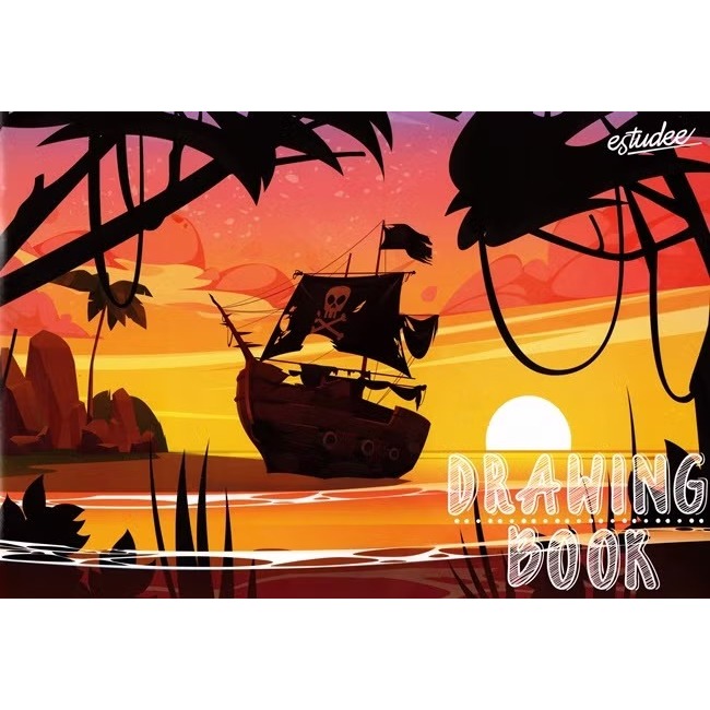 

Gramedia Karawaci - Estudee Drawing Book A4 J Pirate