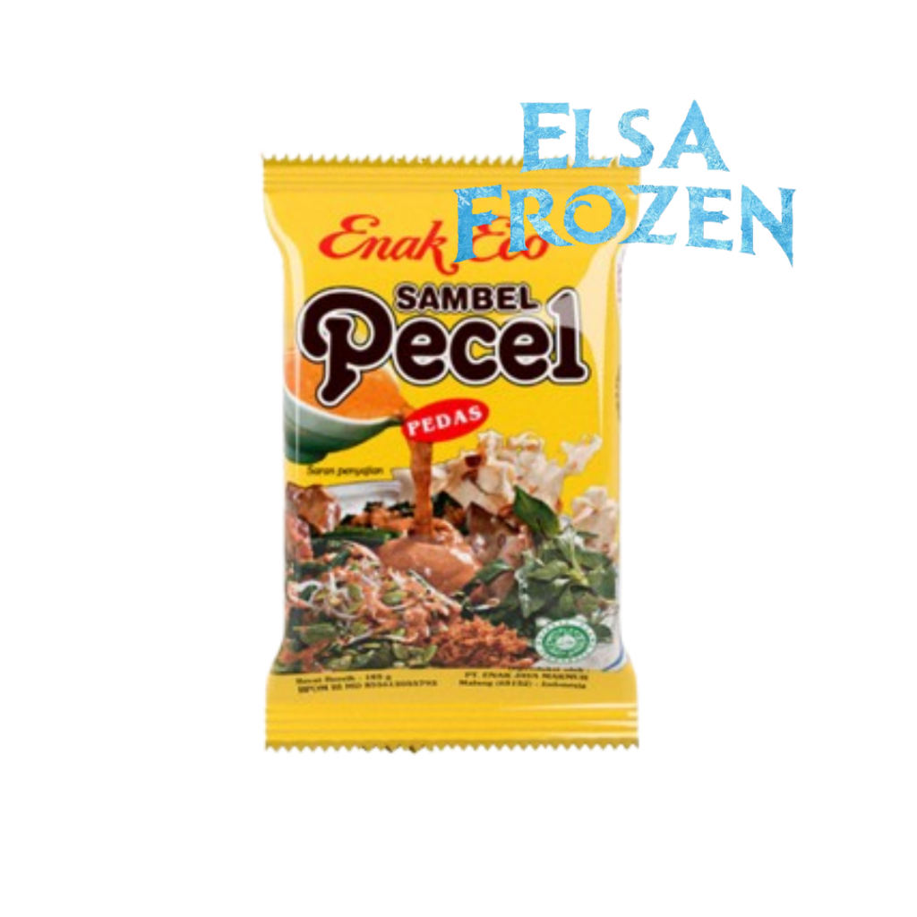 

ENAK ECO SAMBEL PECEL PEDAS 185GR/ BUMBU INSTAN