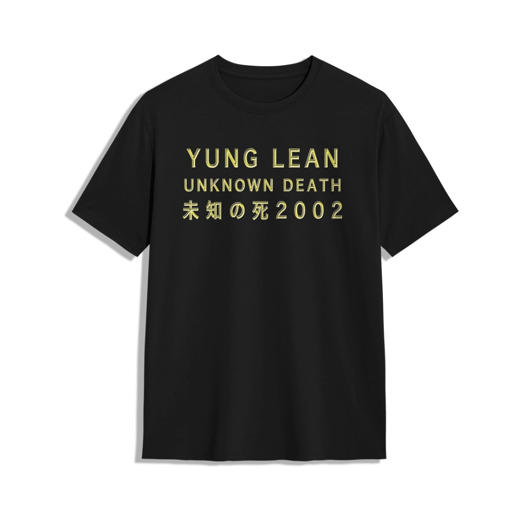 Kaos Tshirt Yung Lean Unknown Death 2002