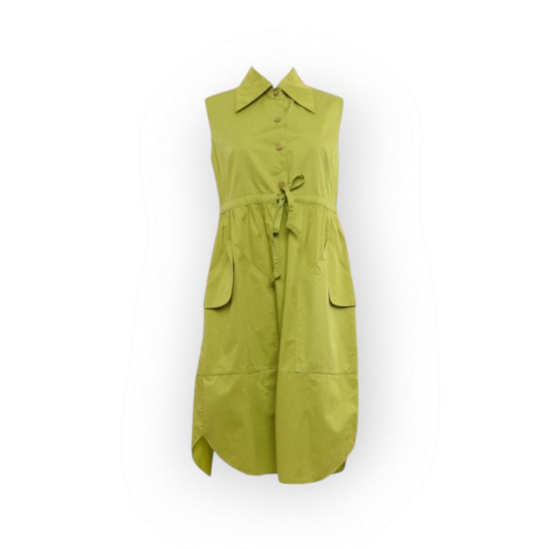 Carven Lime Mini Dress