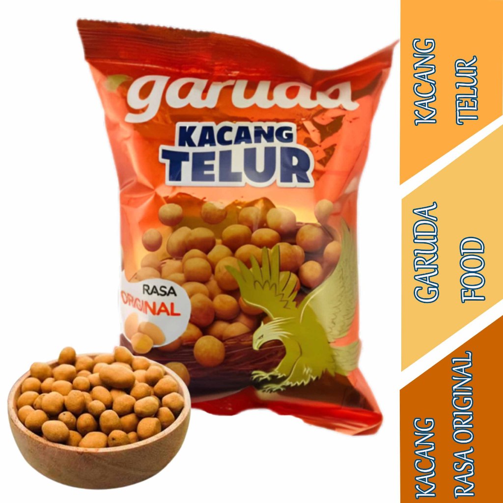 

Kacang Rasa Original - Garuda Kacang - Kacang Telur - 110gr