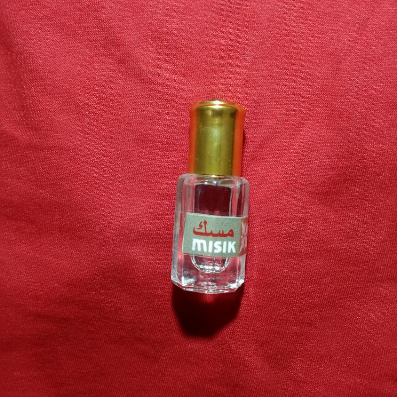 Minyak wangi misik putih 5ml original 100% tanpa campuran alkohol