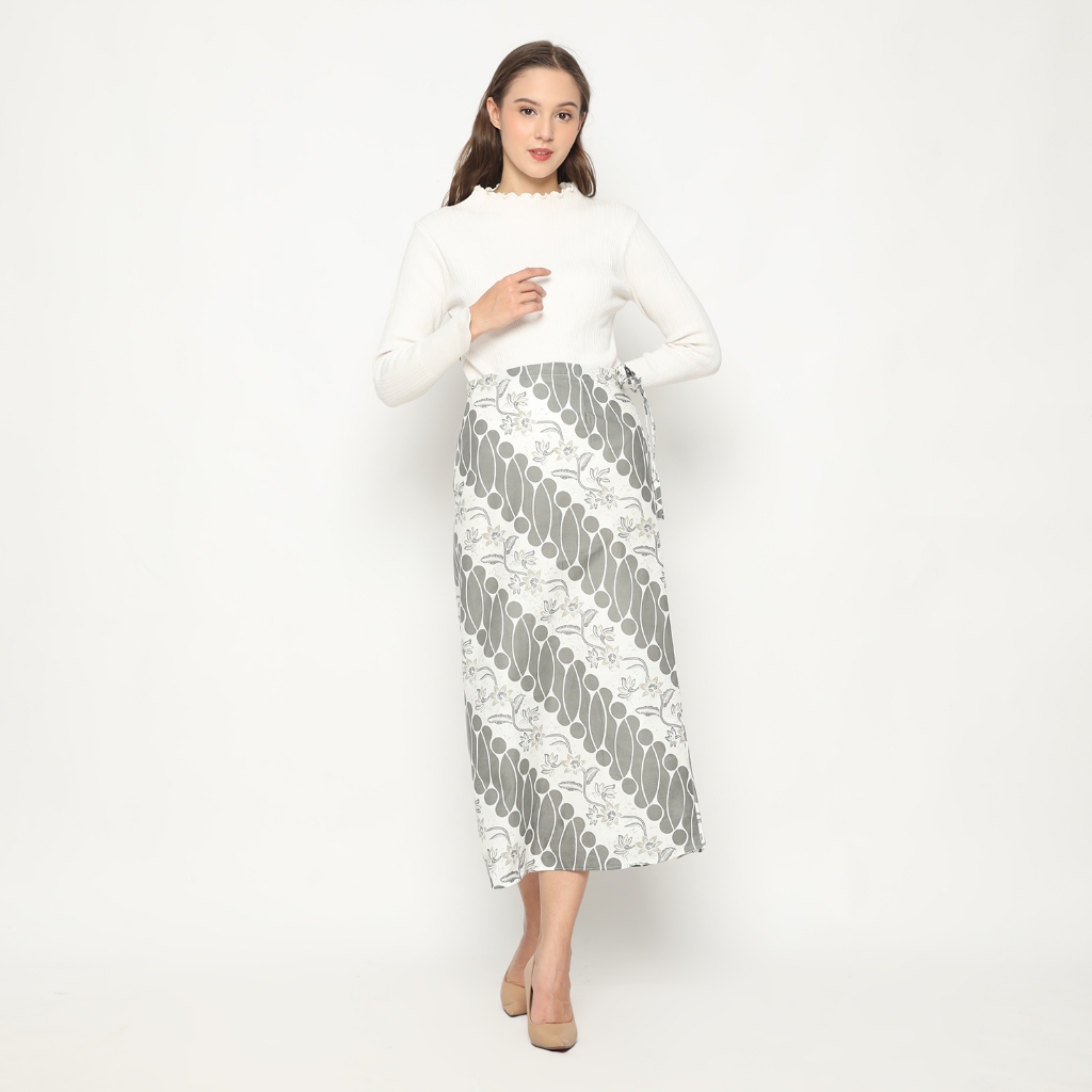 ROK SPAN BATIK BATUSA / ROK SPAN BATIK MOTIF TERBARU/ ROK BATIK SPAN ALLSIZE