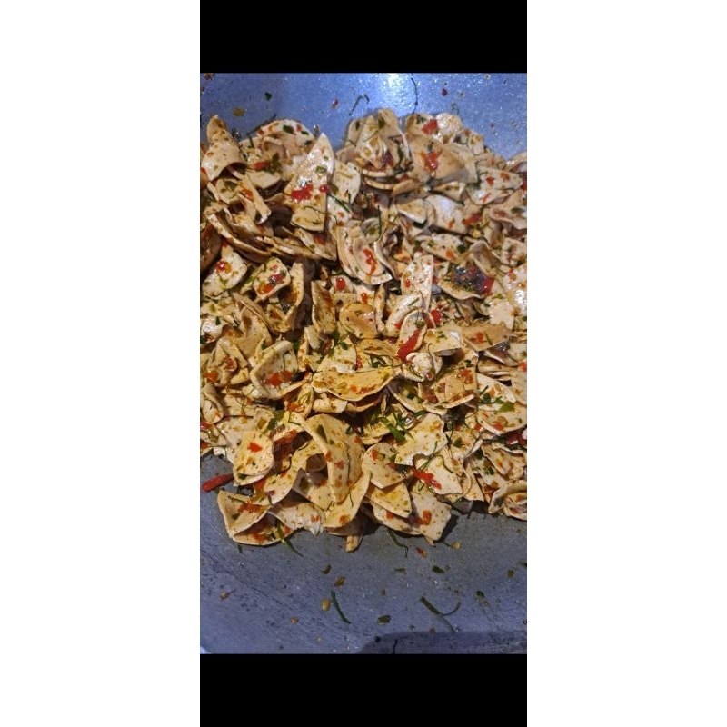 

Kripik Basreng Daun jeruk
