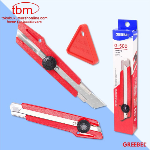 

TBMO GREEBEL Cutter Besar G-500 / Kater Pisau Potong Kertas G-500