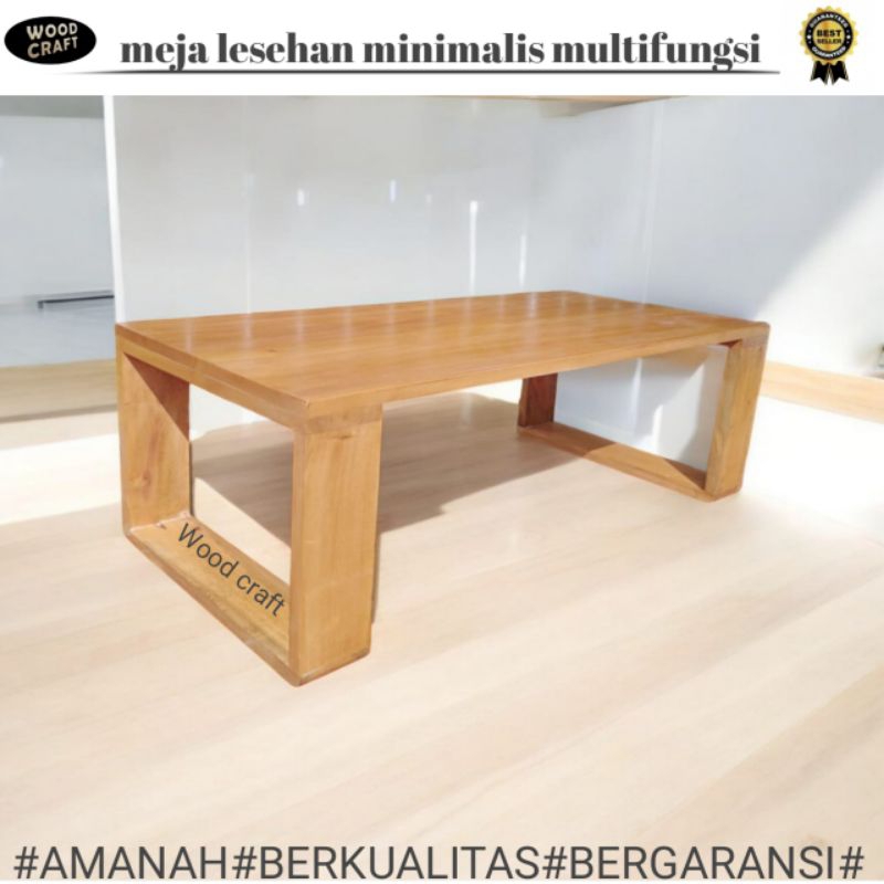 meja kayu lesehan meja ruang tamu minimalis meja coffe meja kopi meja lipat bongkar pasang