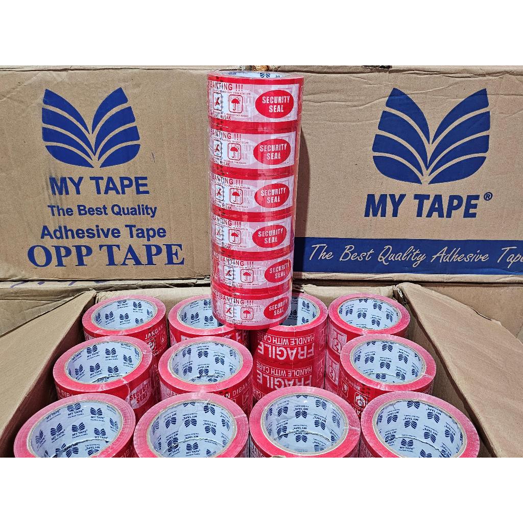 

lakban fragile 48mm x 72yard (1dus)72pcs kwalitas terjamin bagus