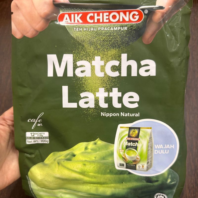 

Aik Cheong Teh Hijau Pracampur Matcha Latte