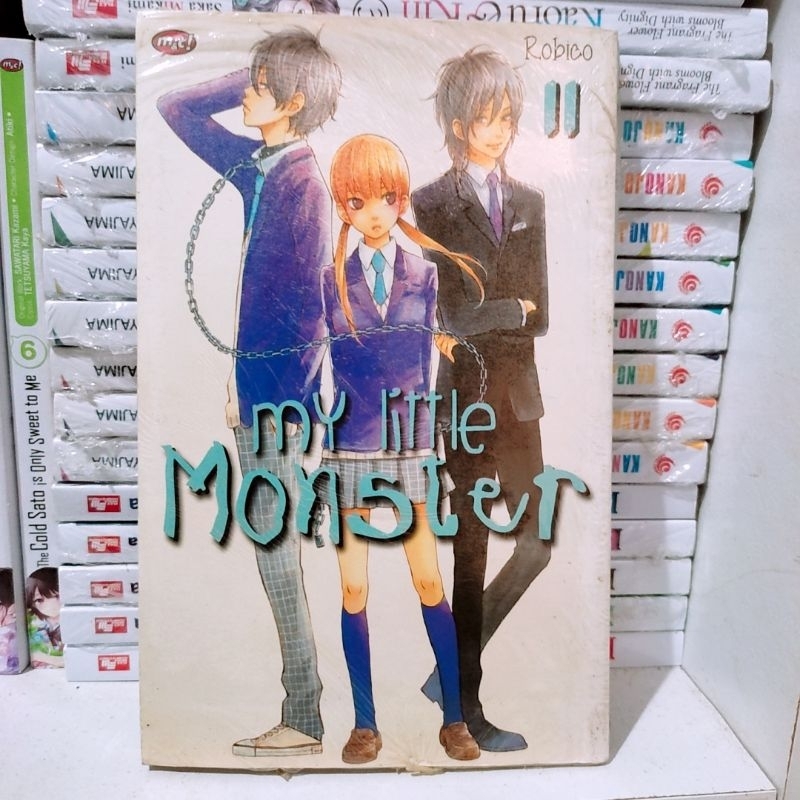 komik my little monster vol 11 segel langka
