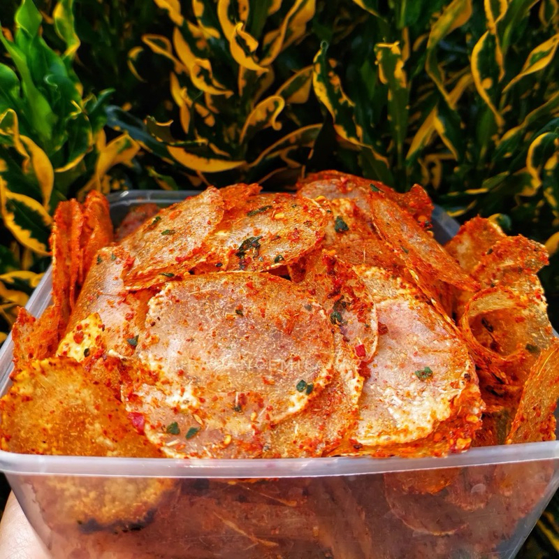 

Keripik Kaca / Keripik Beling / Kripca Pedas makanan ringan/Cemilan BY HJSNACK