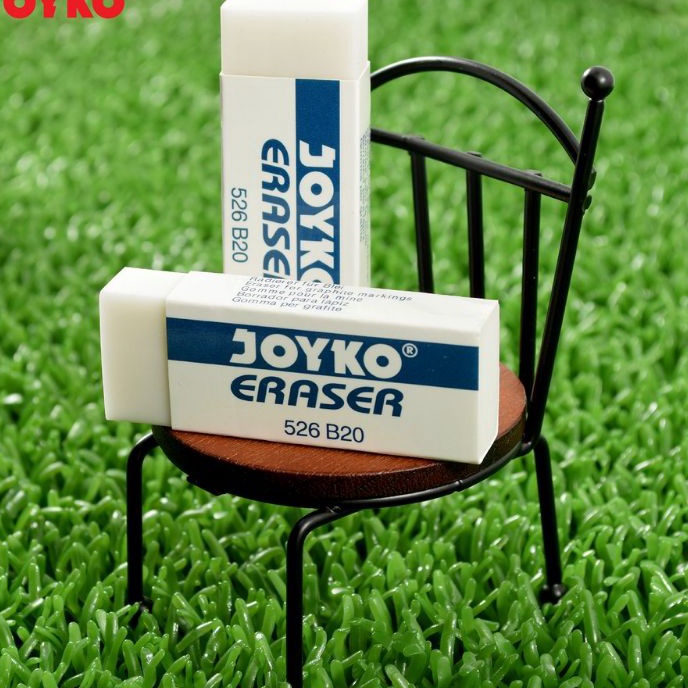 

Bonus Eraser Penghapus Joyko 526B2 Putih 1pak