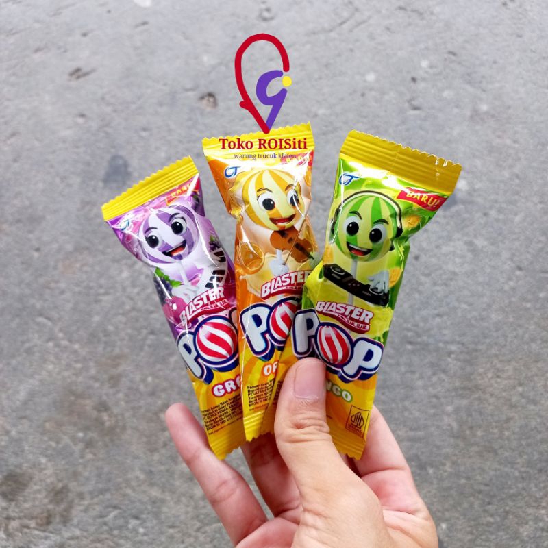 

(TRS) blaster pop (random) permen lollipop aneka rasa