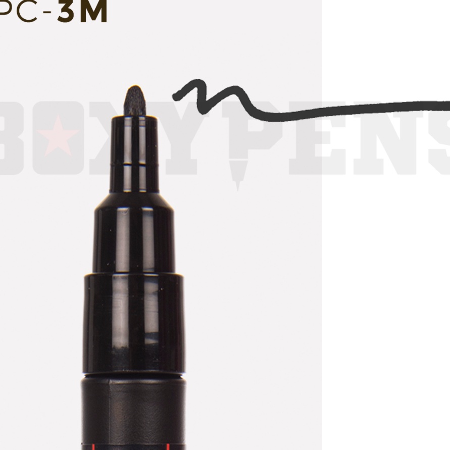 

KP8 Uni Posca Paint Marker PC3M Fine Point