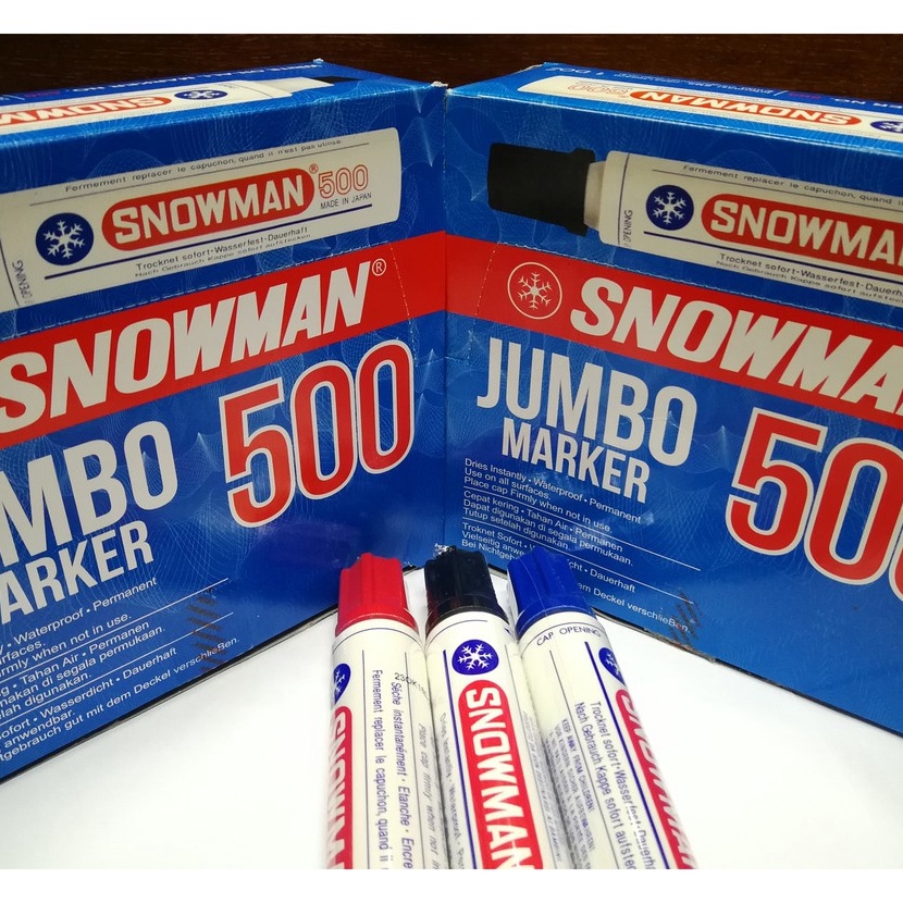 

KI3 SPIDOL PERMANENT JUMBO MARKER SNOWMAN