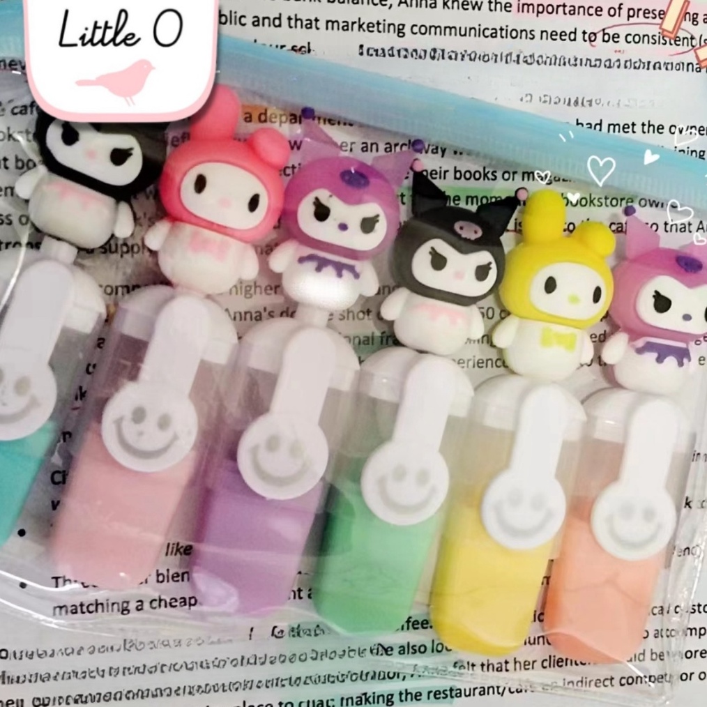 

Hemat Deal2 1PCS Mymelody Supermario Stabilo Set Highlighter Stabillo Lucu Unik Murah Goodiebag A6