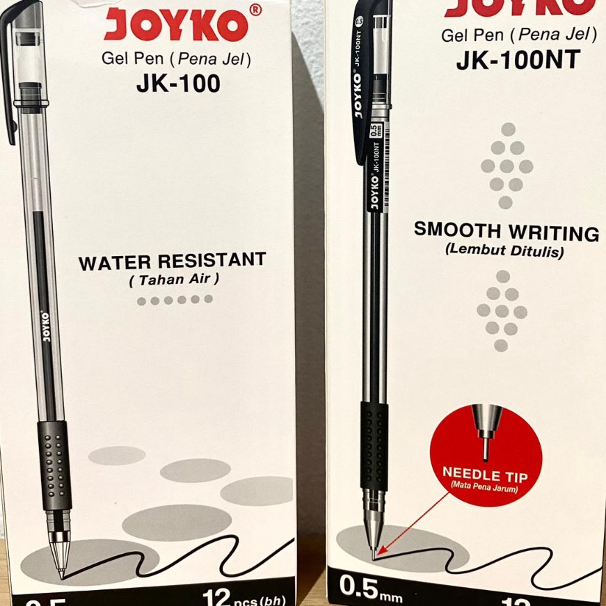 

KP8 PULPEN GEL JOYKO JK1 JK1NT 1 Pack 12 pulpen