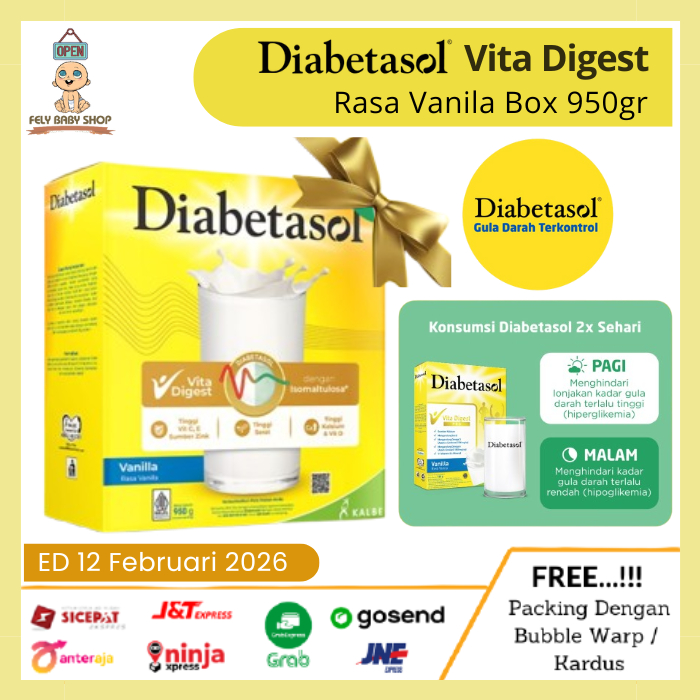 

Diabetasol Vita Digest Rasa Vanila 950gr