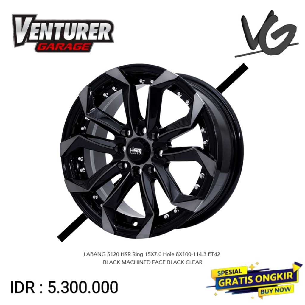 Velg mobil murah HSR labang ring 15 livina confero brio calya agya mobilio yaris surabaya