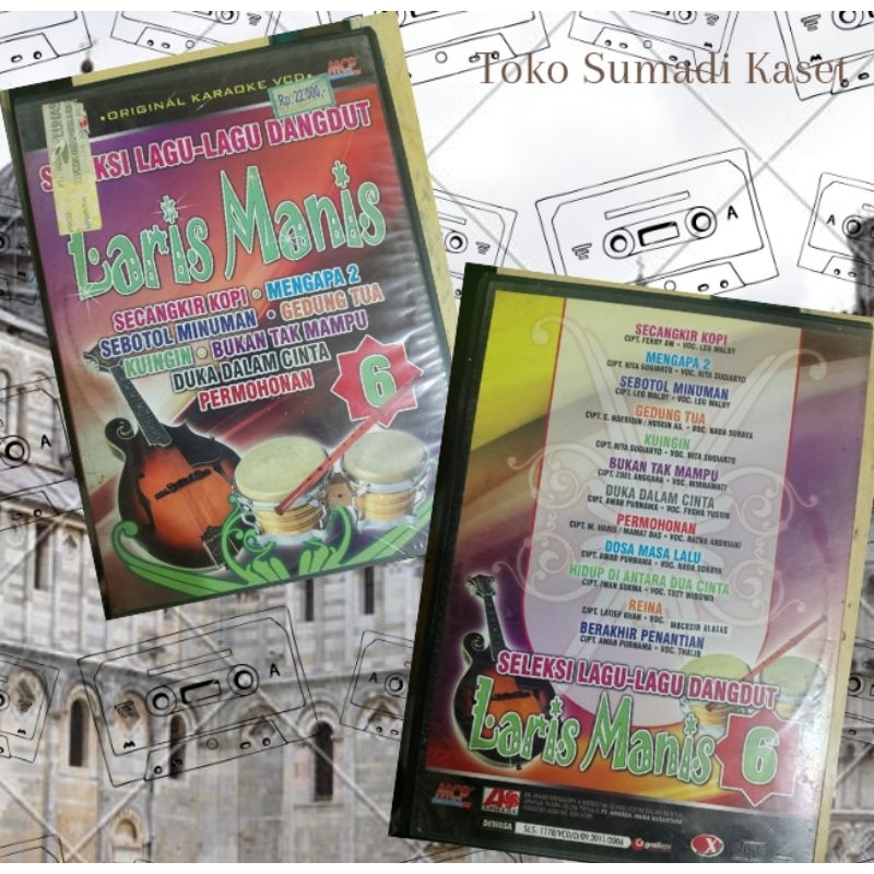 VCD seleksi lagu dangdut laris manis