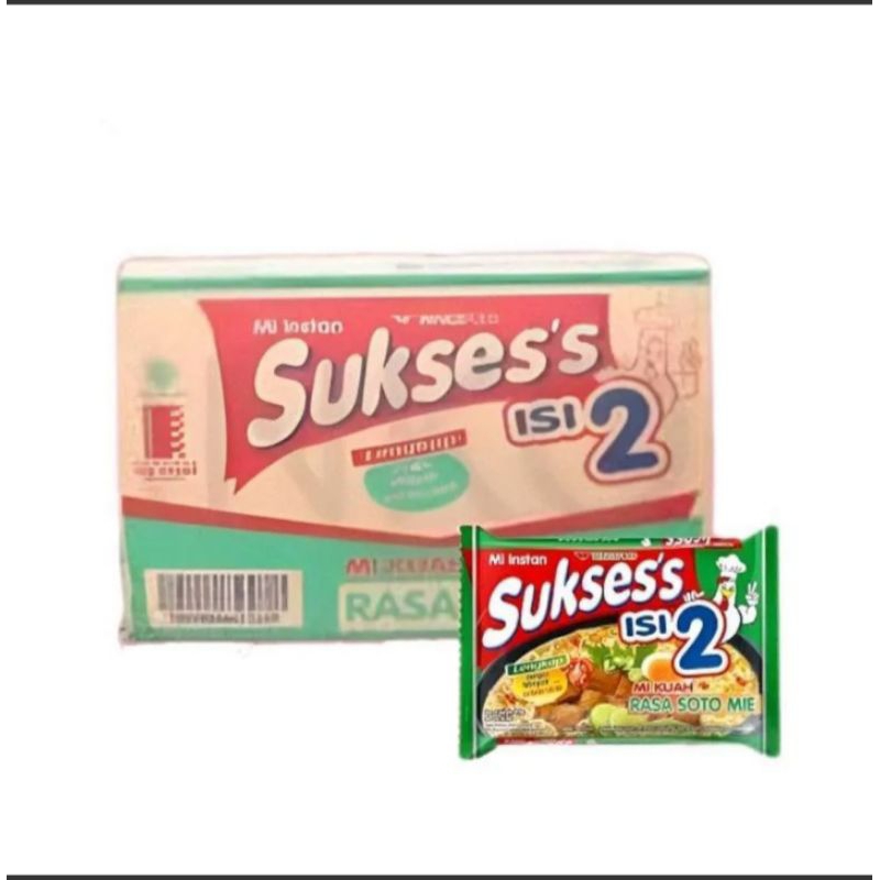 

MIE SUKSES SOTO ISI 2 111GRx24pcs (Dus)