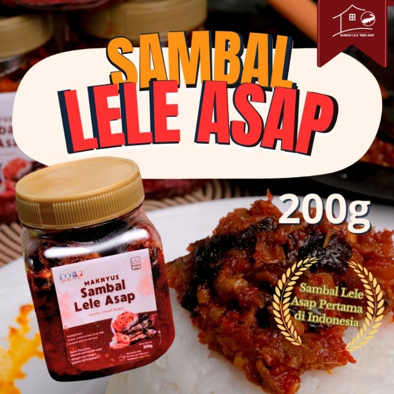 

sambal lele asap kaya protein pedas enak praktis siap makan terlaris