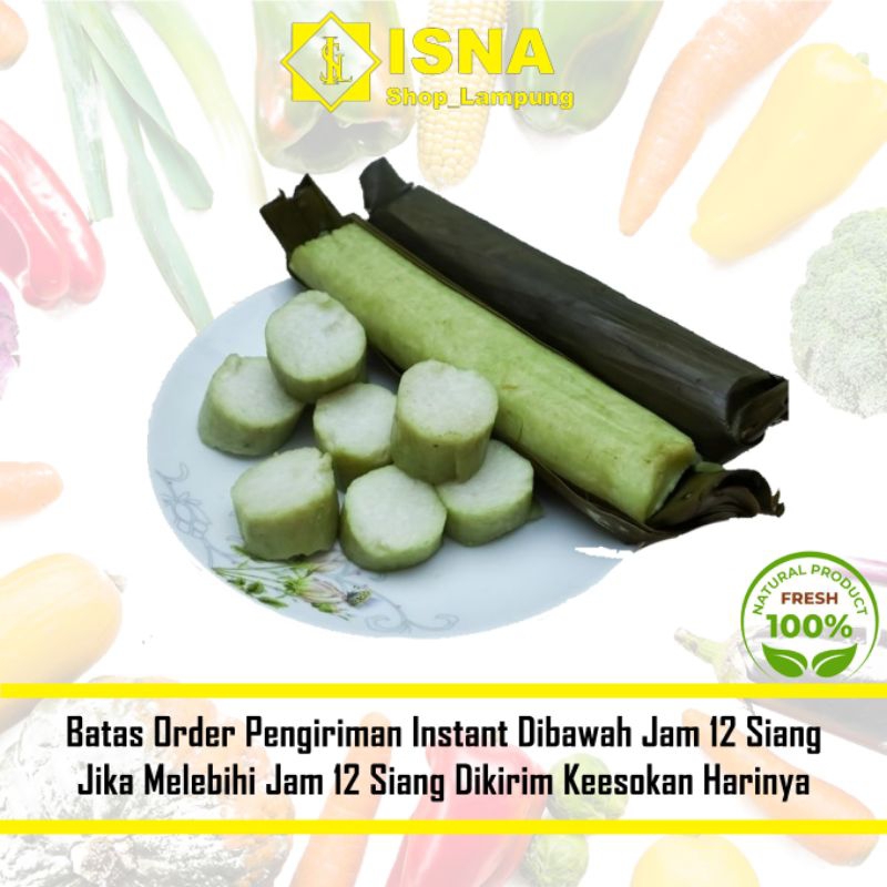 

Lontong Daun Fresh - Sayur Fresh