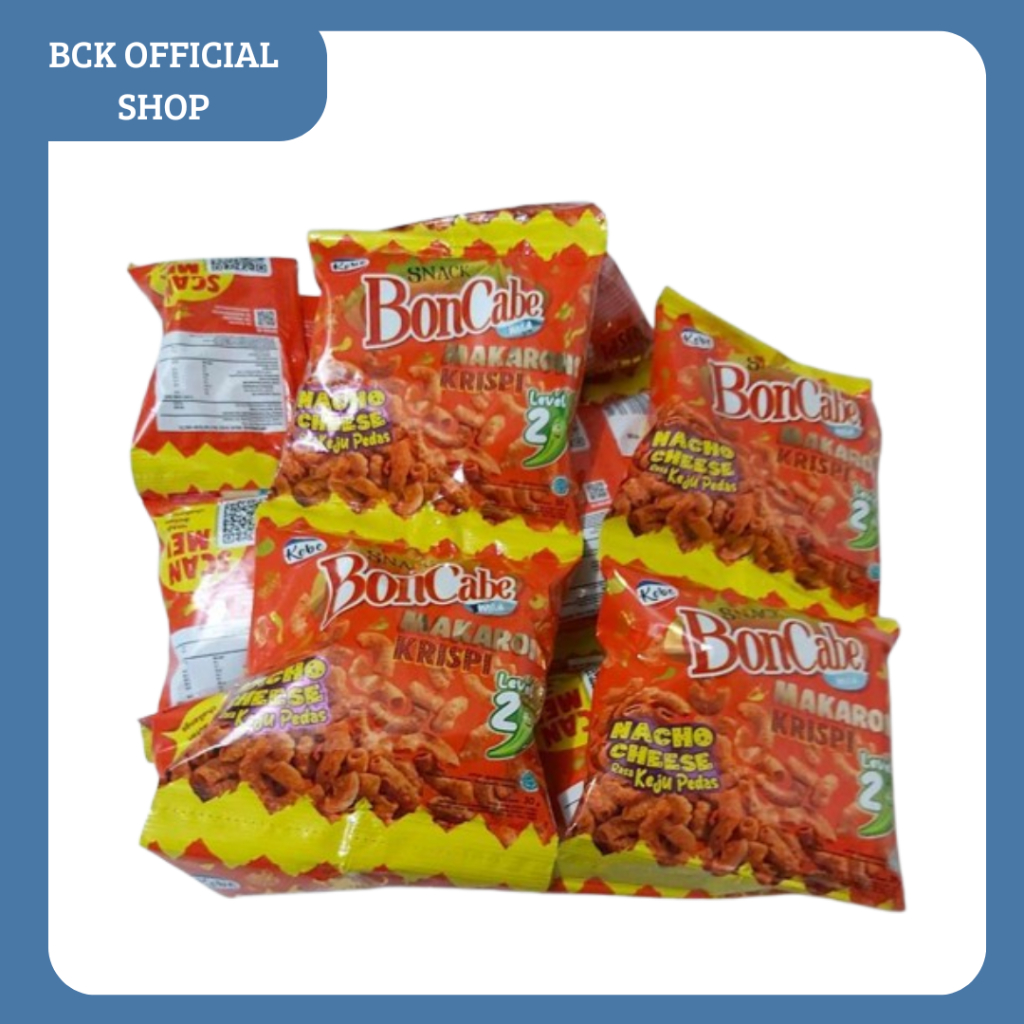 

Makaroni Boncabe Renteng Level 2 isi 10*30gr (RENTENG)