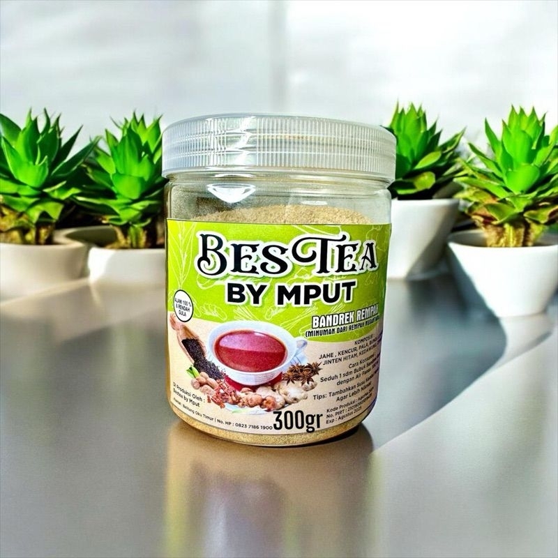 

Bandrek Rempah BesTea 300gr kemasan toples