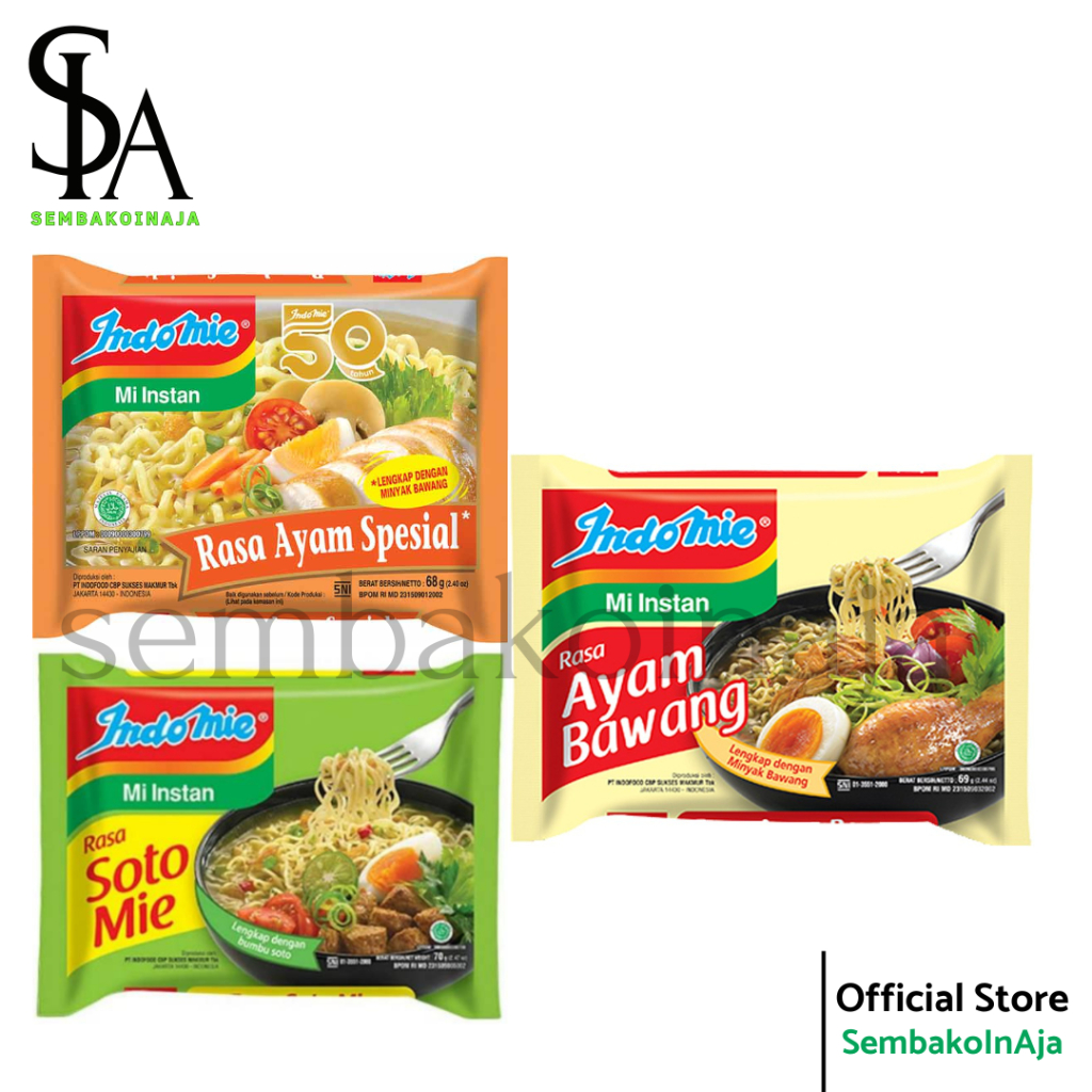 

[ INDOMIE ] Mie Kuah, 5 pcs