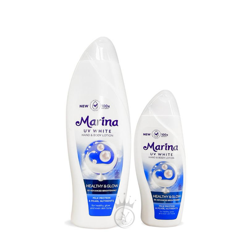 LOTION MARINA HEALTHY & GLOW BIRU