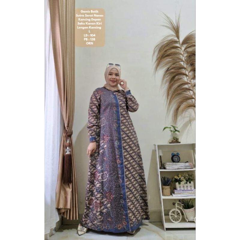 Gamis Batik Lidya