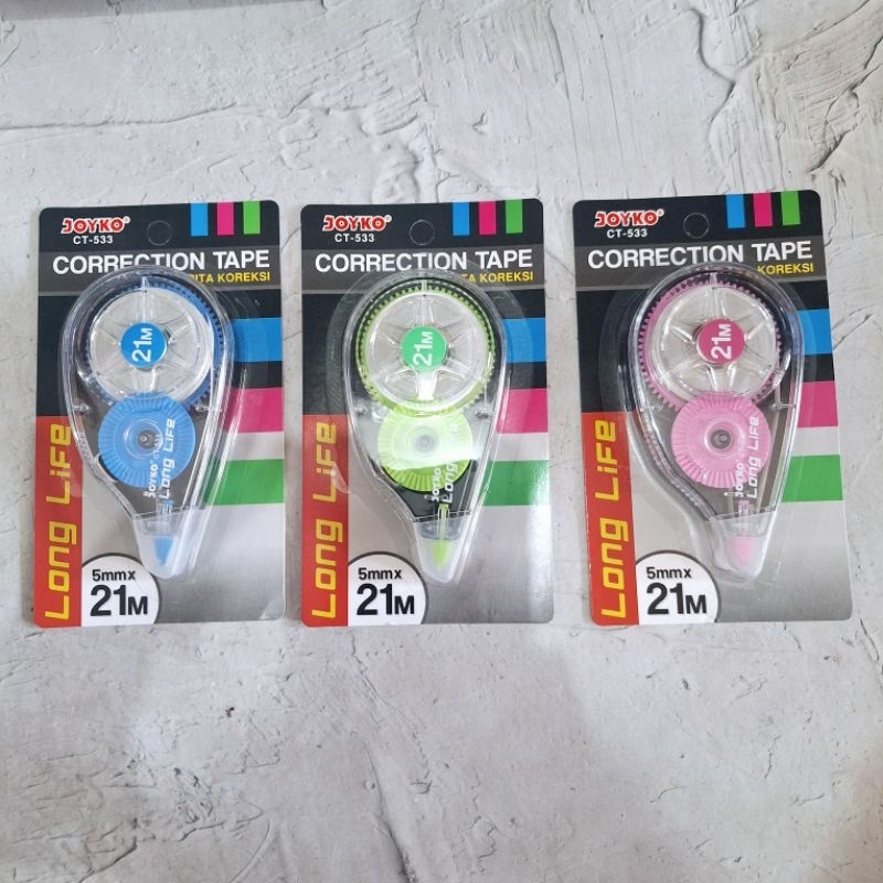 

(1Pcs) Tipex Roll Joyko CT-533 21 Meter Eceran