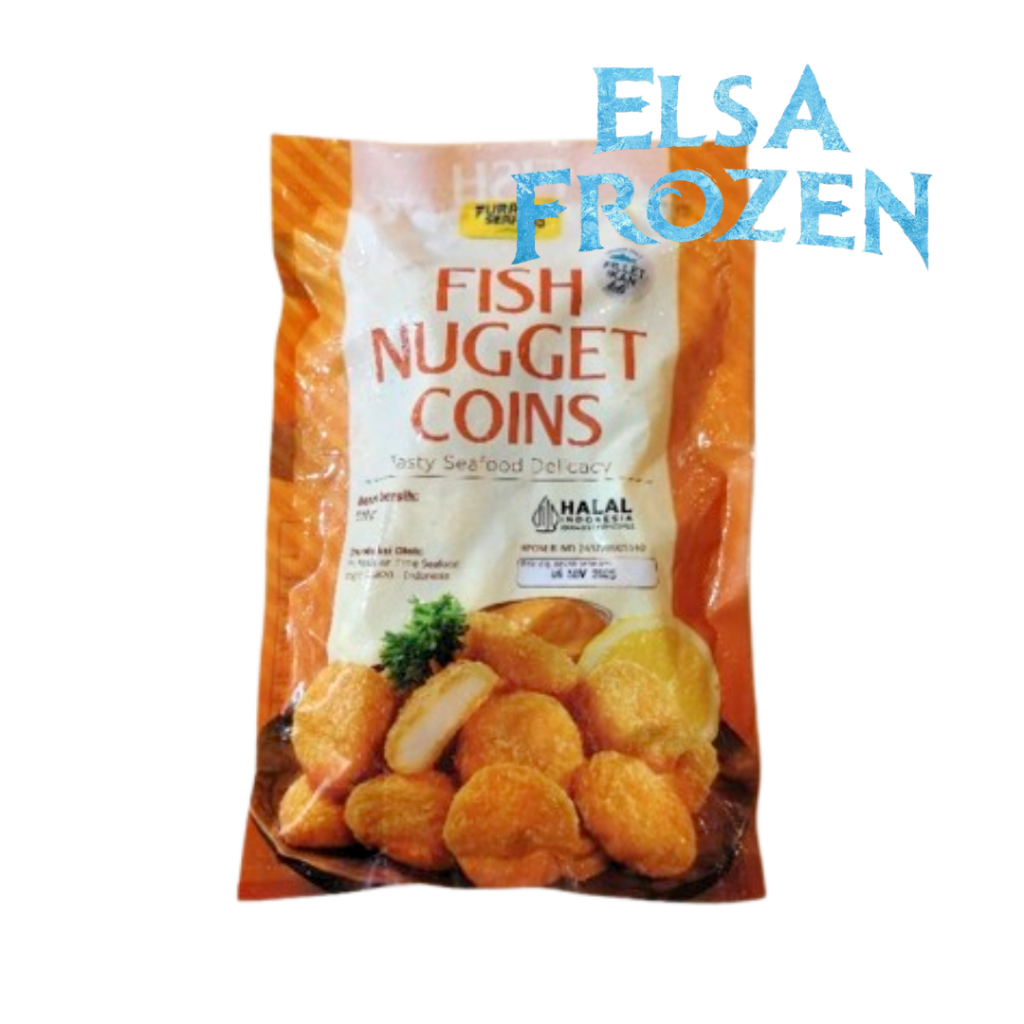 

FURA SEAFOOD FISH NUGGET COINS 500GR/NAGET IKAN BENTUK COIN